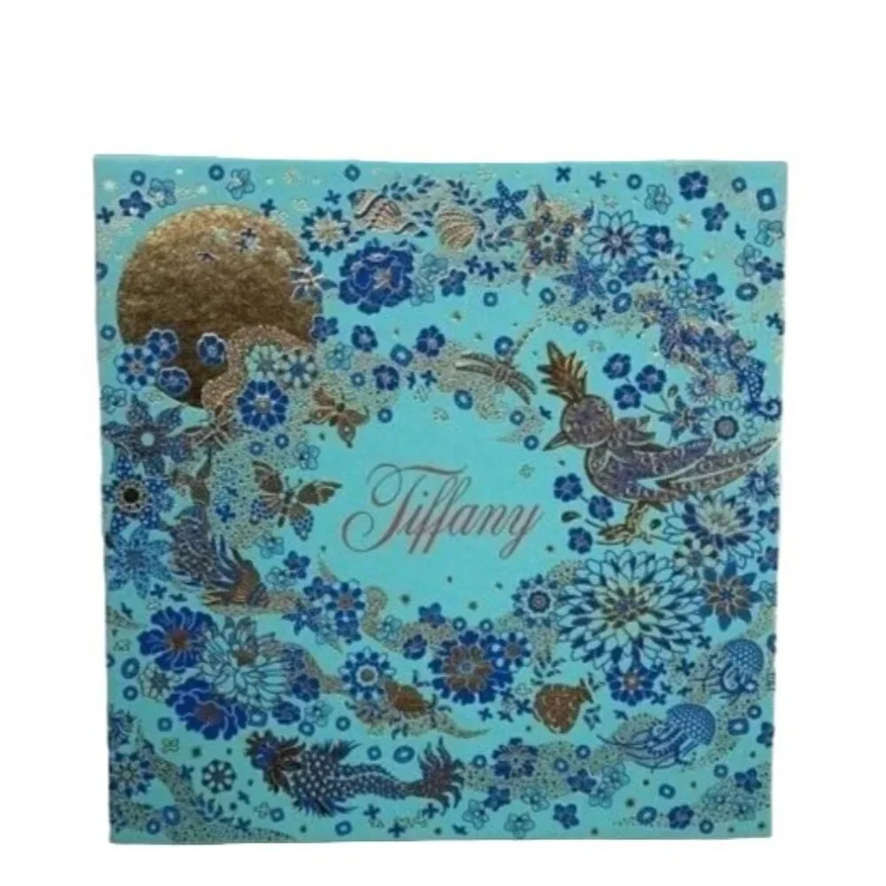 Tiffany & Co Bundle Keepsake boxes & 2 Packs of Paper Flowers Red Envelopes Sets